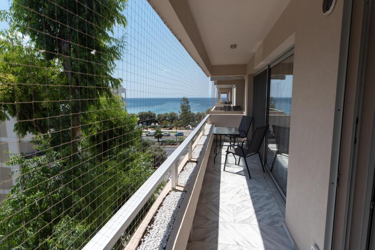 Sea View Apartment In Alimos Region Atene Esterno foto