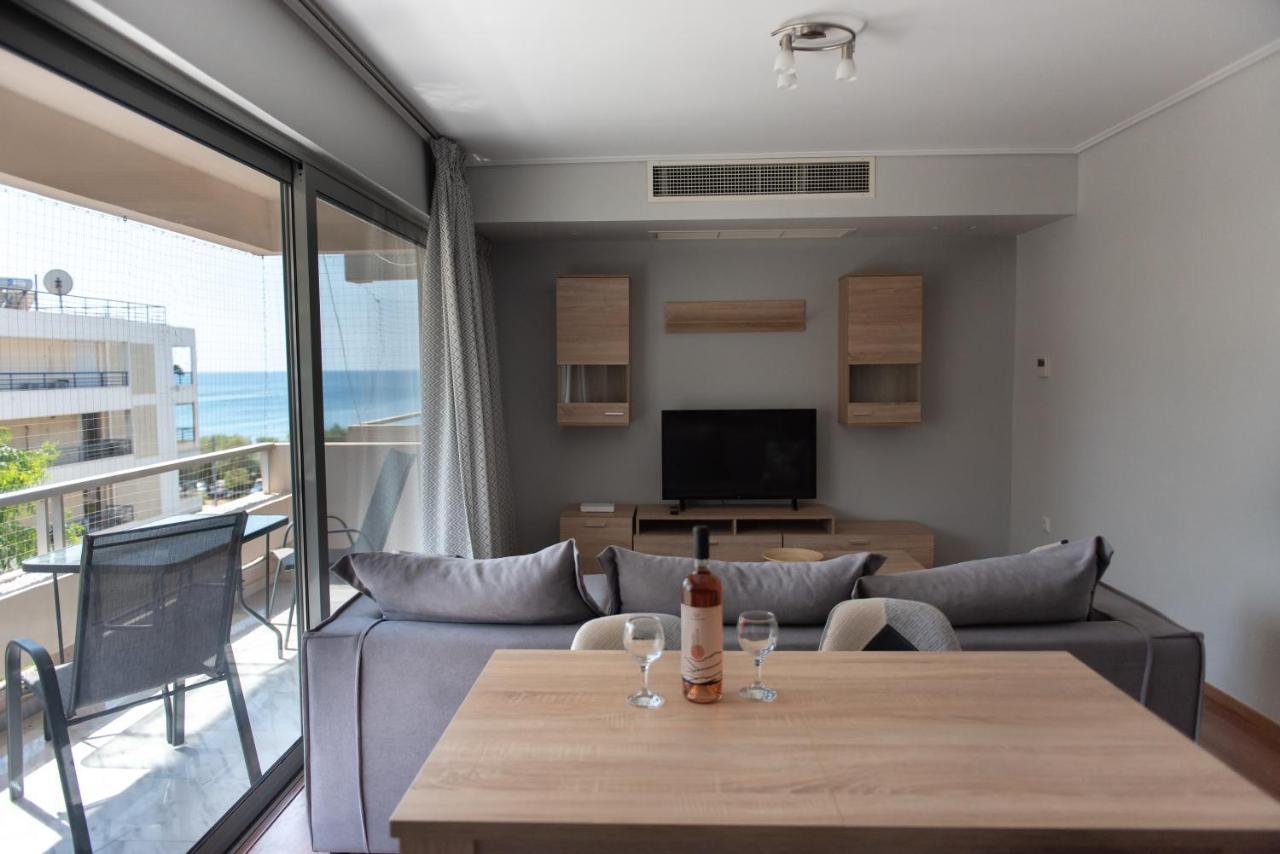 Sea View Apartment In Alimos Region Atene Esterno foto